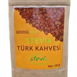 STEVIX - Stevia'lı Türk Kahvesi Şekersiz Organik Tatlı 100gr
