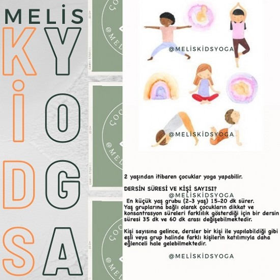  Çocuk Yogası - Kids Yoga