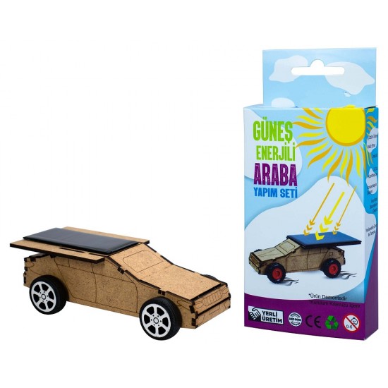 5-12 Yaş Güneş Enerjili Araba Stem Atölye Kiti