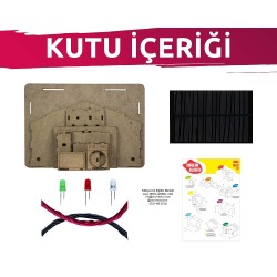 5-12 Yaş Güneş Enerjili Ev Yapım Seti Stem Atölyesi