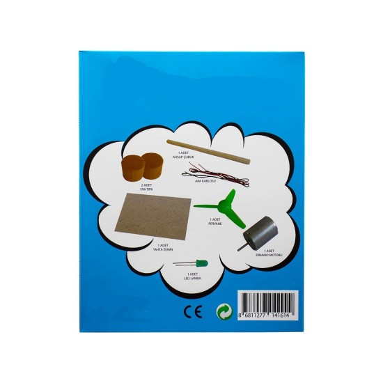 5-12 Yaş Rüzgar Enerjisi Yapımı Stem Atölye Kiti